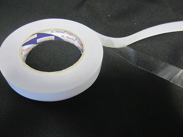 Double side Tape PET white- acrylic